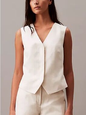 Calvin Klein linen vest